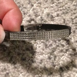 Swarovski Jewelry - Swarovski Crystal leather bangle bracelet Swarovski Jewelry - Swarovski Crystal leather bangle bracelet